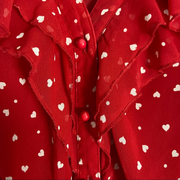 Forever 21 Red Sleeveless Dress - Picture 6 of 8